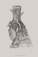 Rooster with stump